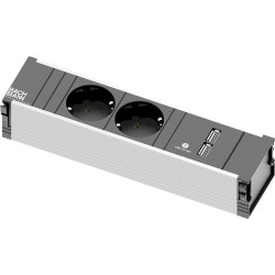 Bachmann CONI 2x earthing contact 1x USB Charger