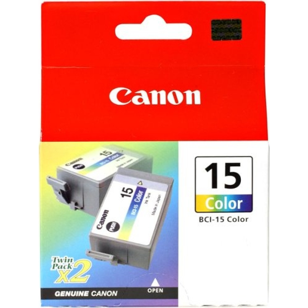 Canon BCI-15 Color Ink Cartridge tintes kārtridžs Oriģināls