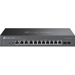 Tp-Link Technologies TP-Link ER7412-M2 wired router 2.5 Gigabit Ethernet, Gigabit Ethernet Black