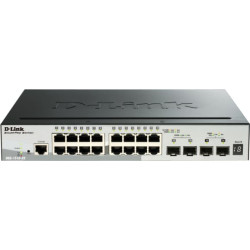 D-Link DGS-1510-52XMP Vadīts L3 Gigabit Ethernet (10/100/1000) Power over Ethernet (PoE) Melns
