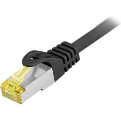 Equip 605113 tīkla kabelis Melns 50 m Cat6a S/FTP (S-STP)
