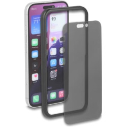 Delock Screen Protector Privacy Glass for iPhone 16 Pro / Tempered-Glass Anti Spy 2 Ways privacy protection with easy installation tool