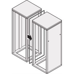 Schroff Eurorack Side-By-Side Mounting Kit for universal Eurorack