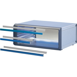 Schroff PropacPRO Case Design Elements, Form 1, RAL 5007, 42 HP