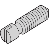 Schroff Grub Screw, Steel Nickel Plated, M3.0 x 8