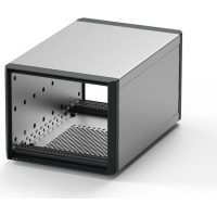 Schroff RatiopacPRO, Desktop Case, Retrofittable Shielding, Front Trim, 3 U, 28 HP, 315 mm