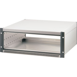 Schroff RatiopacPRO AIR 19" Rack Mount Case, Retrofittable Shielding, 4/5 U, 84 HP, 495 mm