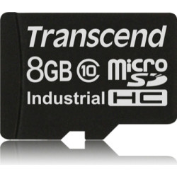 Transcend Information Transcend microSDHC10I 8GB MicroSDHC MLC Class 10