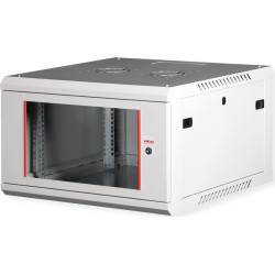 Roline 19" Wall Cabinet Basic Plus 6U, 600x600 BxT grey