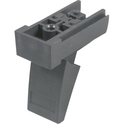 Schroff Tip-up Foot for Chassis, Plastic, RAL 9006