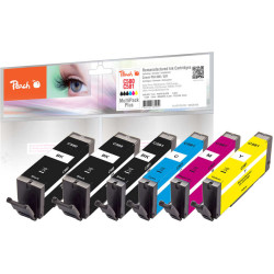 Peach 320448 tintes kārtridžs 6 pcs Saderība