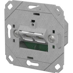 Metz Connect E-DAT C6A IDC Dose, 2 Port, UP0, metallisch