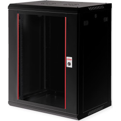 Roline 19" Wall Cabinet Basic Plus 18U, 600x450 BxT black