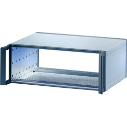 Schroff RatiopacPRO 19" Case, Retrofittable Shielding With Handles, 3 U, 84 HP, 375 mm