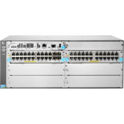 Hewlett-Packard Enterprise Hewlett Packard Enterprise 5406R 44GT PoE+ & 4-port SFP+ (No PSU) v3 zl2 Managed network switch L3 Gigabit Ethernet (10/100/1000) Power over Ethernet (PoE) 4U Grey