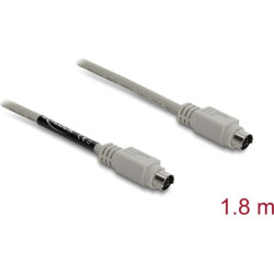 Delock PS/2 Cable plug to plug 1,8 m