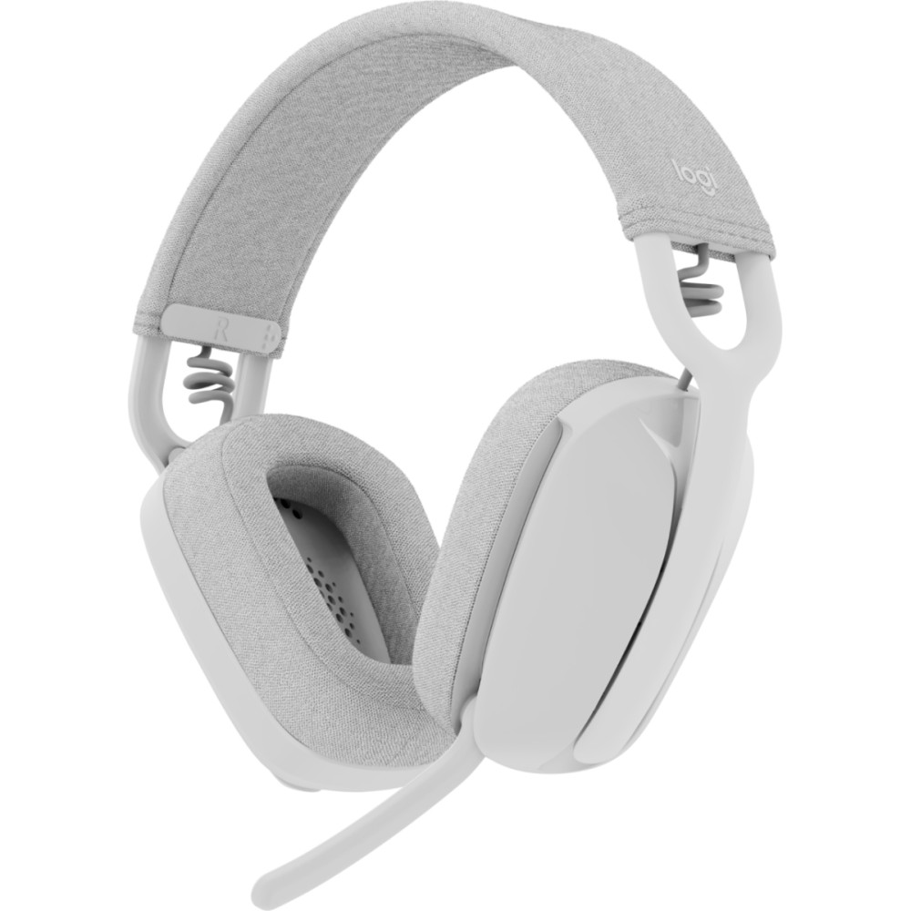 Logitech Zone Vibe Headset Wireless Head-band Calls/Music Bluetooth White