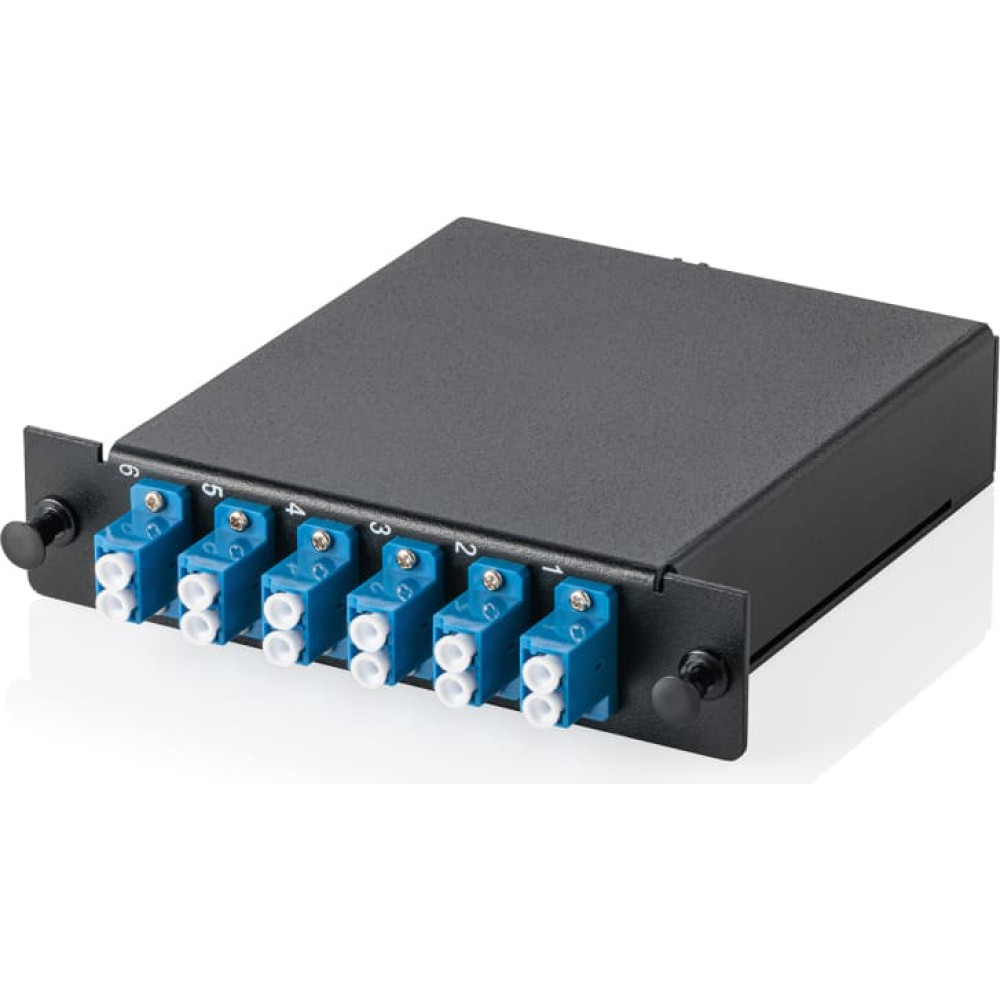 Digitus MPO cassette, singlemode OS2, LC/DX, LC to MPO, for 3 cassette fields