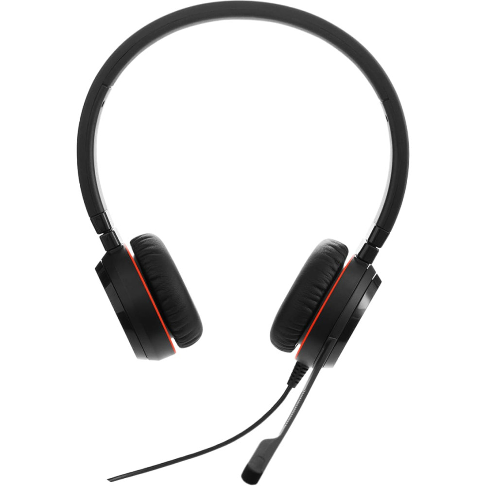 Jabra Evolve 20 SE Austiņas Vadu Birojs / zvanu centrs USB Type-C / USB Type-A Melns