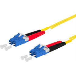 Metz Connect OpDAT patch cord, LC-D/LC-D OS2, 0.5 m