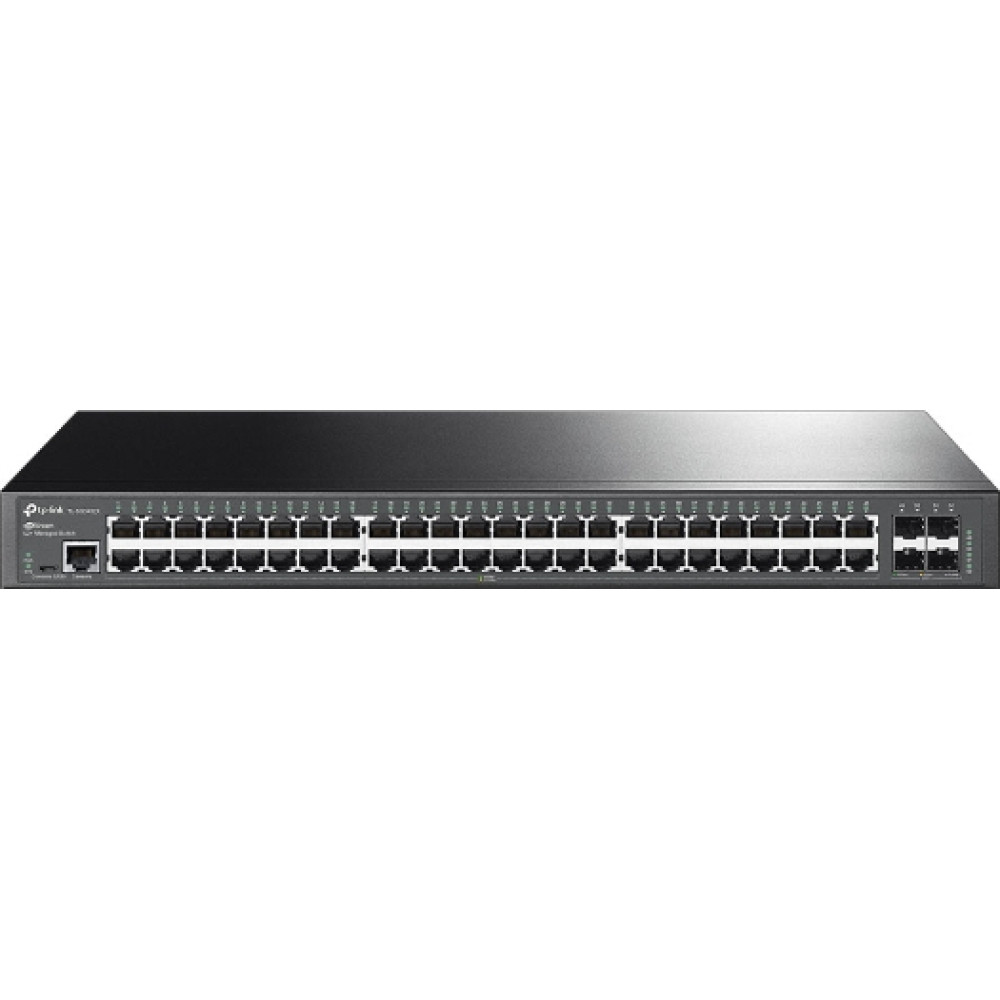 Tp-Link Technologies TP-Link JetStream 48-Port Gigabit L2+ Managed Switch with 4 10GE SFP+ Slots