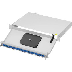 Teleg&auml;rtner Karl G&auml;rtner  Teleg&auml;rtner PROFI V LWL-Panel, Kupplgn 24xLC Dx, blau, OS2