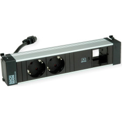 Bachmann POWER FRAME M 2xCEE7/3, 1xUSB C 30W 1xCM 0.2m GST18