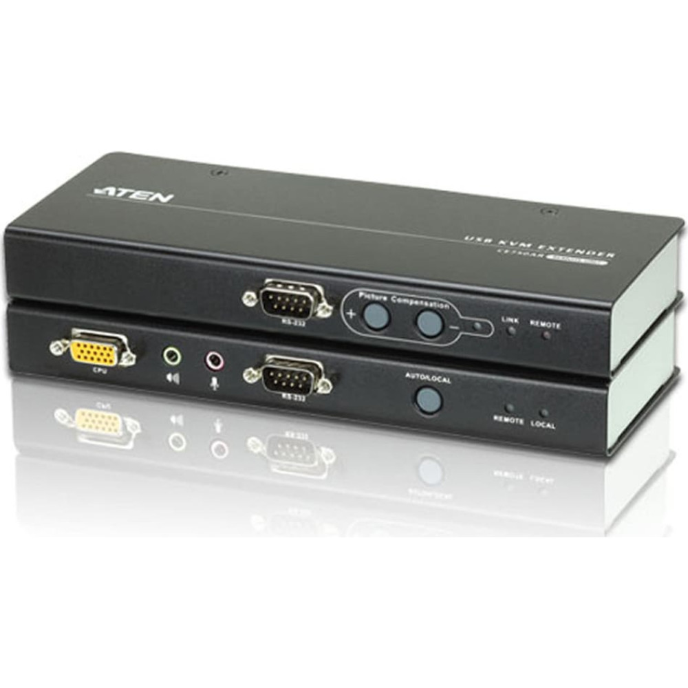 Aten CE750A KVM Verl&auml;ngerung VGA, USB, Audio, RS232, 200m