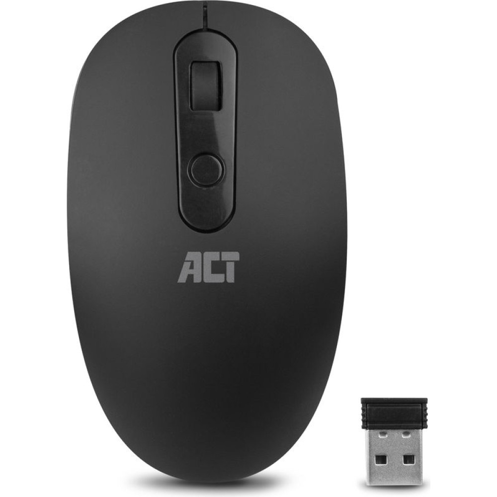 ACT WIRELESS MOUSE BLACK RETAIL
