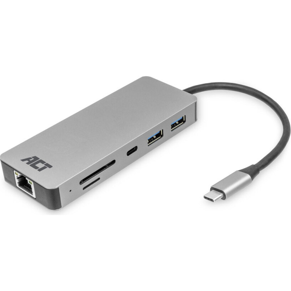 ACT USB-C-HDMI/LAN/1XUSB-C/2XUSB-A