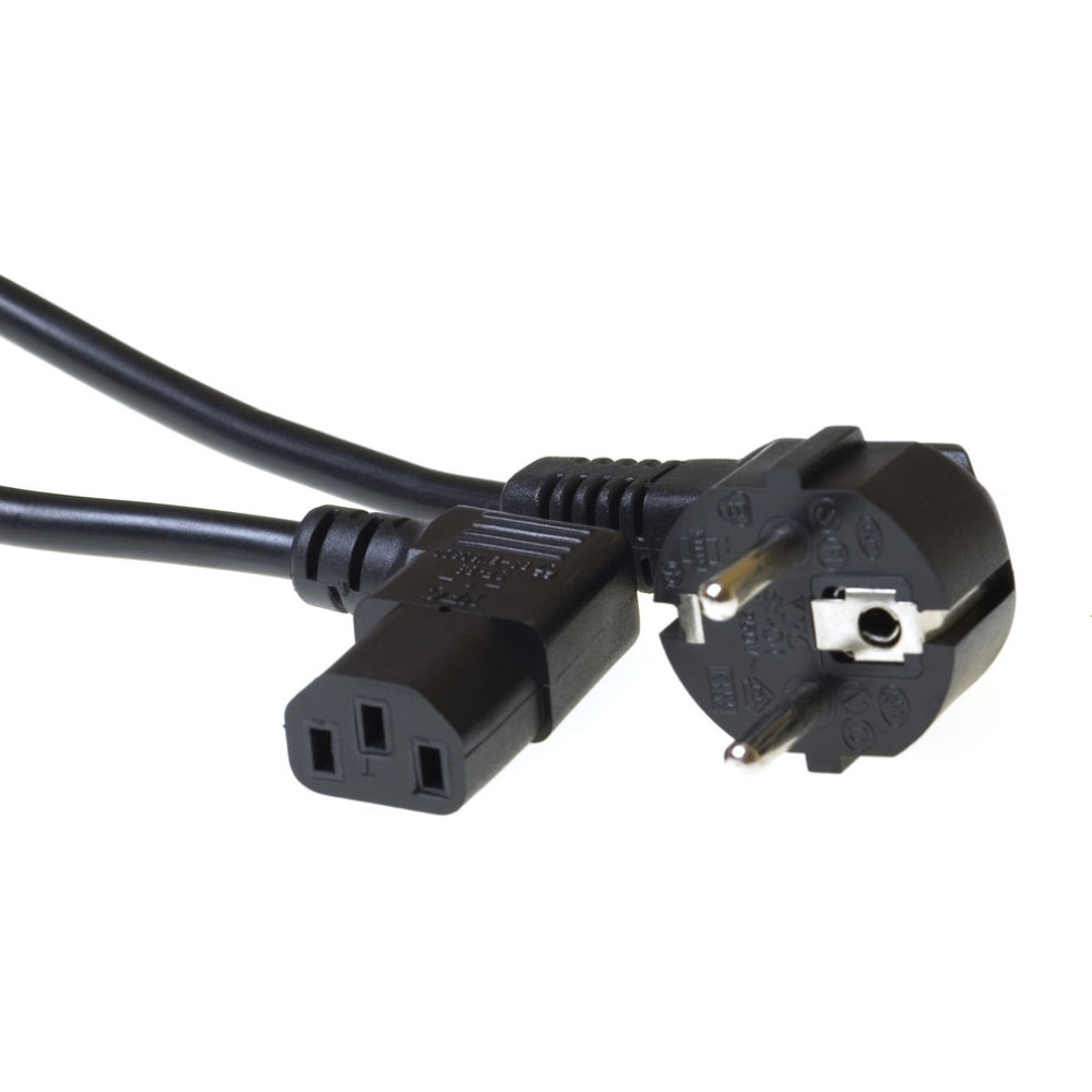 ACT POWERCORD SCHUKO-C13A BK 2.00M