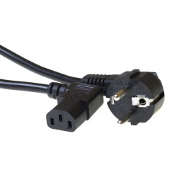 ACT POWERCORD SCHUKO-C13A BK 2.00M
