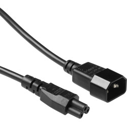 ACT POWERCORD C14-C5 BLACK   2.00M