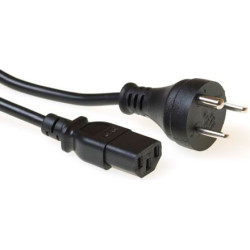 ACT POWERCORD DENMARK-C13 BK 2.50M