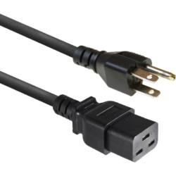 ACT POWERCORD USA-C19 BK 1.80M