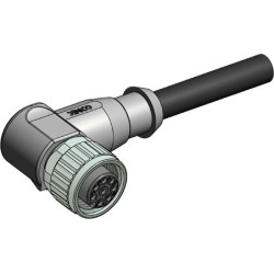 Conec M12 8PF ANG - OE TPU 5.00M