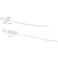 ACT CABLE TIE TRANS LABEL 200MM