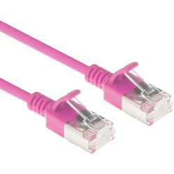 ACT CAT6A U/FTP SLIMLINE PK 0.5M