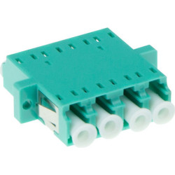 ACT LC QUAD ADAPTER OM3/OM4 AQUA