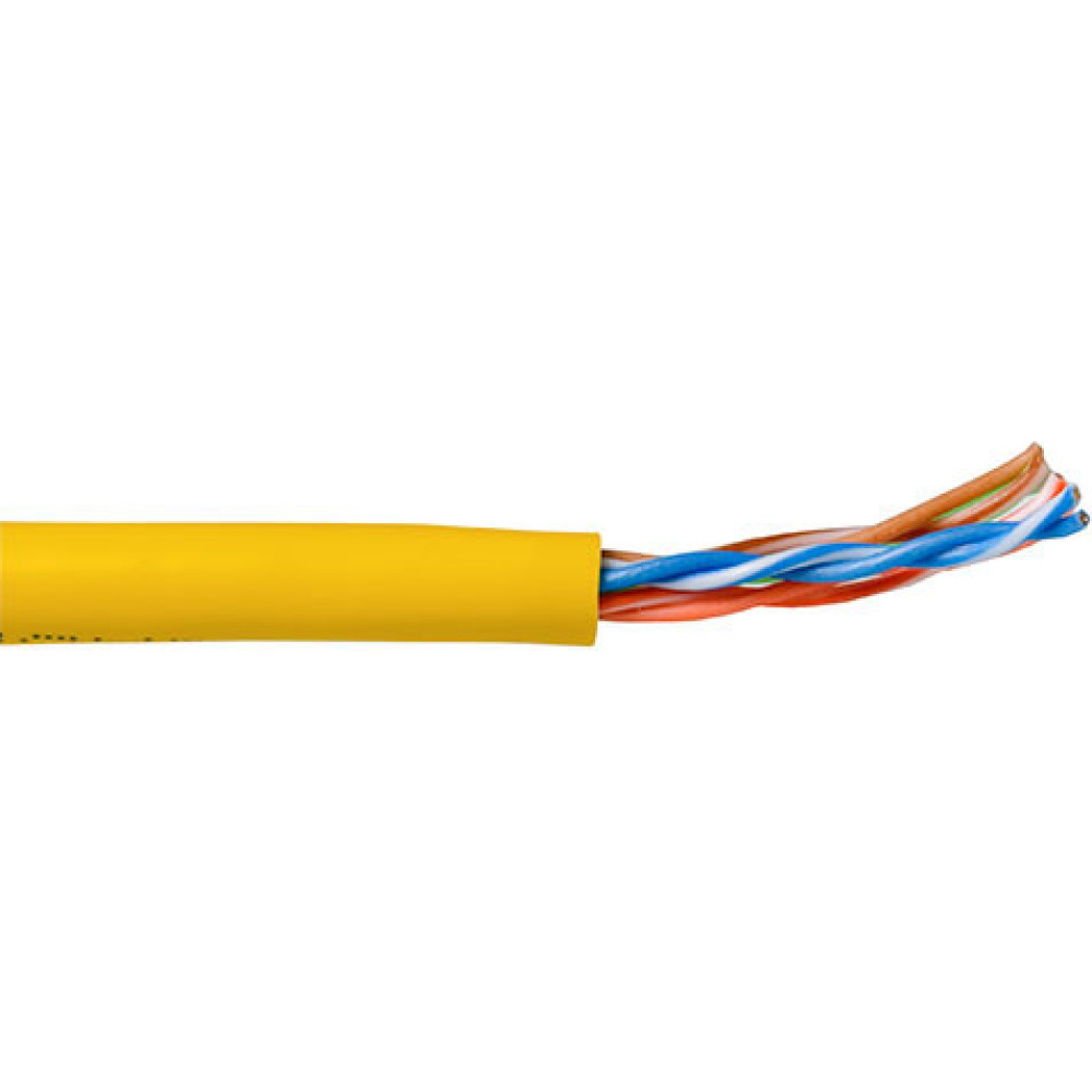 ACT C5E U/UTP PATCH PVC YELLO 305M