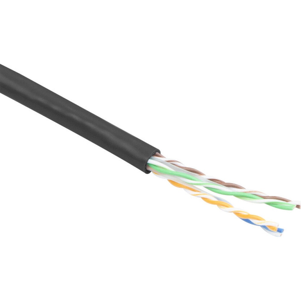 ACT C6A U/UTP PATCH PVC BLACK 305M