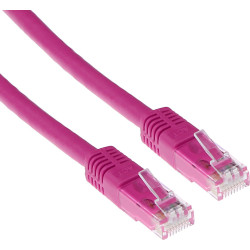 ACT CAT5E U/UTP PINK         3.00M