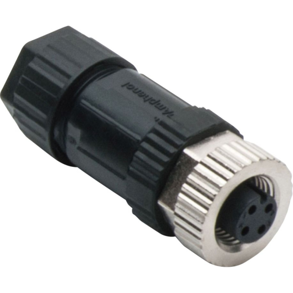 Amphenol SENS 4P CABLE CO FE M12 D SCRE