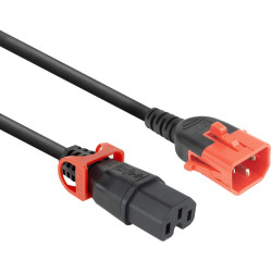 ACT POWERCORD C14DL-C15L BK 3.00M