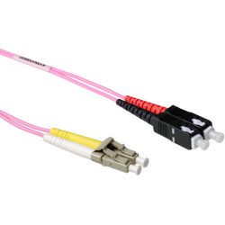 ACT LC-SC 50/125 OM4 DUPLEX  7.00M