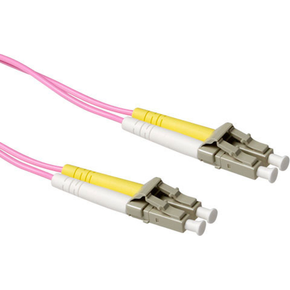 ACT LC/LC 50/125 DUPLEX OM4 0.50M
