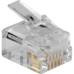ACT RJ12 PLUS 6P6C SOLID ROUND CAB