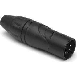Amphenol XLR-5 AX CONNECTOR MALE BK