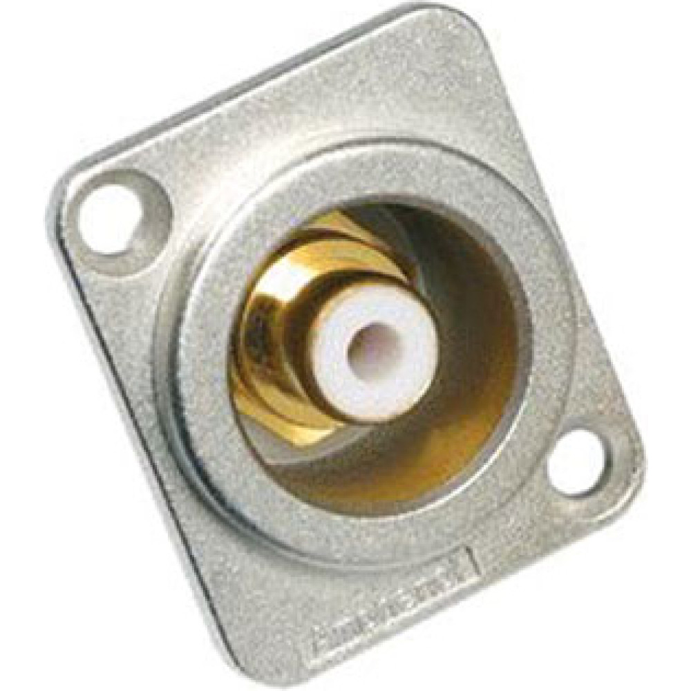 Amphenol RCA D-CHASSIS W/WHITE