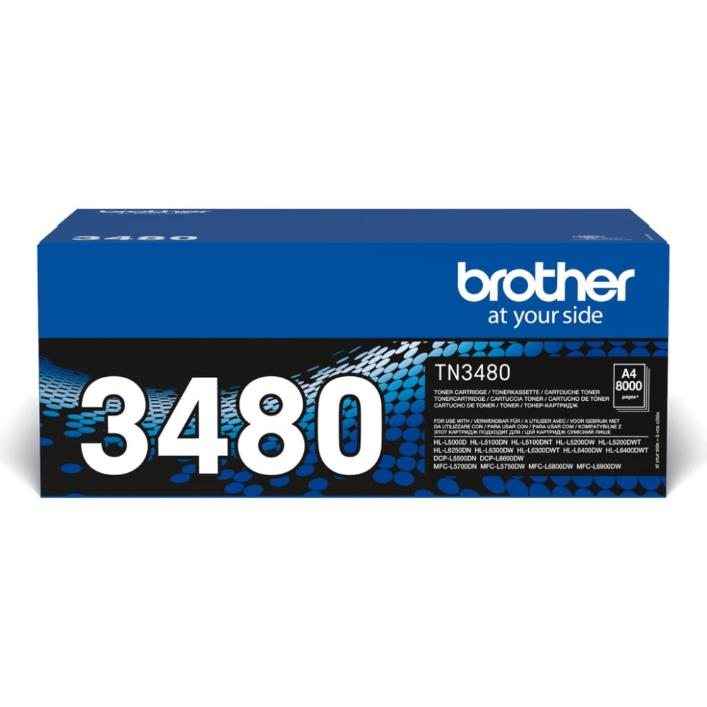 Brother TN-3480 tonera kārtridžs 1 pcs Oriģināls Melns